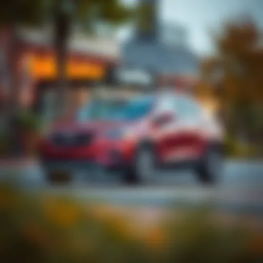 Stylish exterior view of the 2020 Buick Encore GX showcasing its sleek design