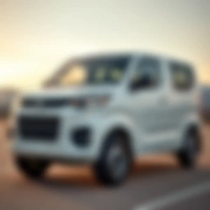 2021 compact truck showcasing exterior design