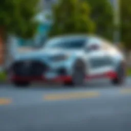 Sleek exterior design of the 2021 Hyundai Veloster Turbo