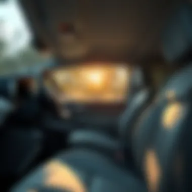 Interior view of the 2021 Kia Sedona highlighting features