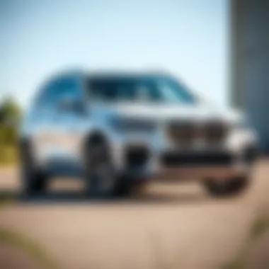 Elegant exterior design of the 2022 BMW X5