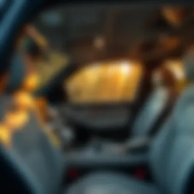 Luxurious interior of the 2022 BMW X5