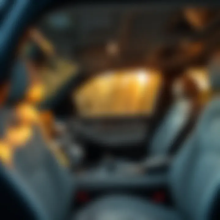 Luxurious interior of the 2022 BMW X5