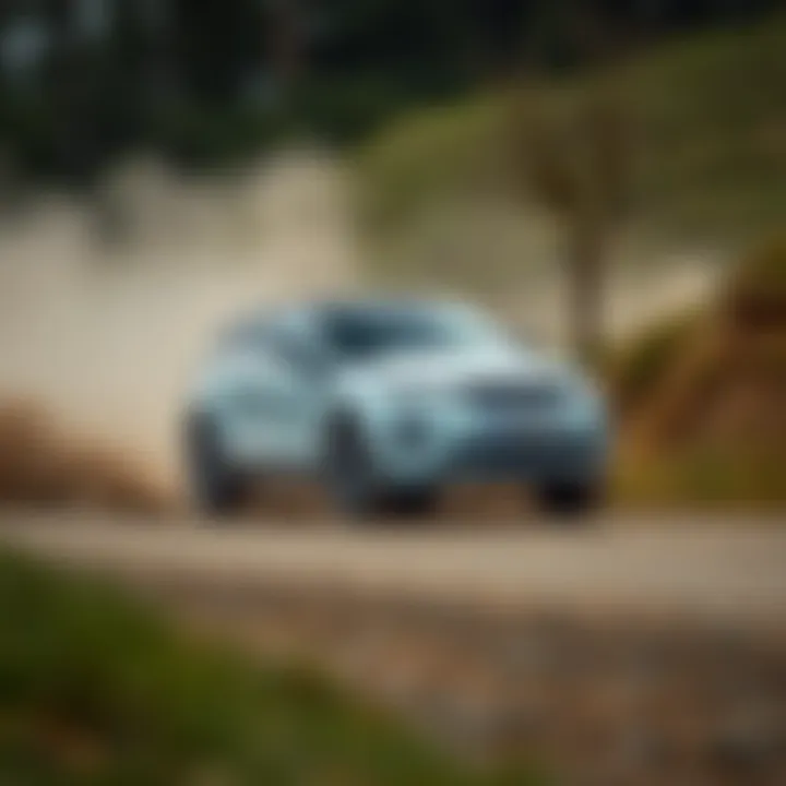 Performance Capabilities of the Evoque Dynamic driving performance of the 2022 Range Rover Evoque on various terrains