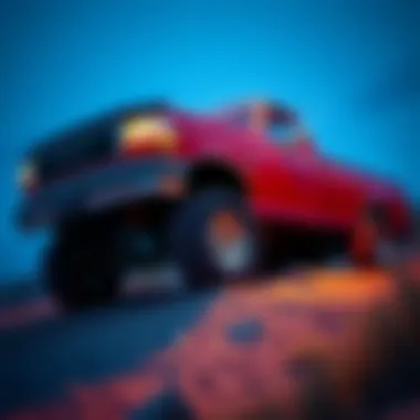 1993 Ford F150 Off-Road Performance 1993 Ford F150 on rugged terrain demonstrating its off-road capabilities