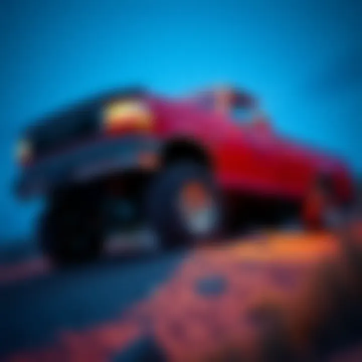 1993 Ford F150 Off-Road Performance 1993 Ford F150 on rugged terrain demonstrating its off-road capabilities