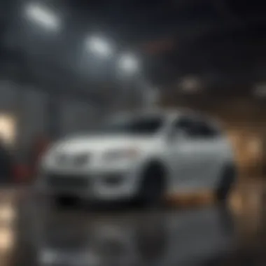 Safety Ratings and Features of the Toyota Matrix S Safety features of the Toyota Matrix S highlighted in a safety rating chart