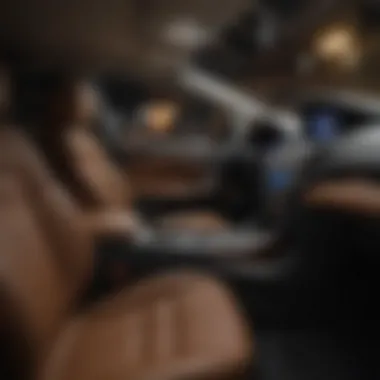 Premium Interior Features of the Acura RDX Elite Luxurious interior of the Acura RDX Elite highlighting premium materials.