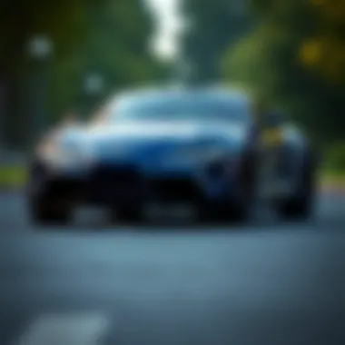 Front view of the Toyota Supra MK4 showcasing its iconic design