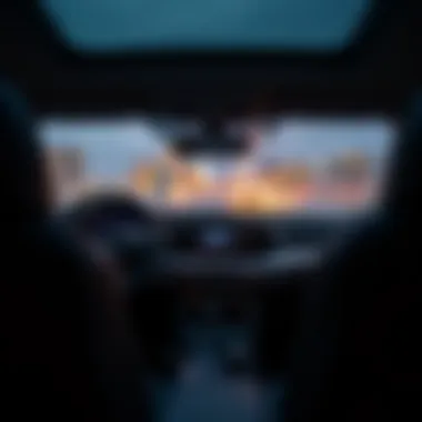 Modern Dashboard and Technology Features in a Kia An interior view highlighting the modern dashboard and technology features of a Kia car