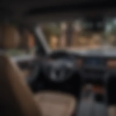 Interior Technology of Edge SUVs Interior showcasing advanced technology features of an edge SUV