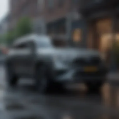 Infographic illustrating market trends of edge SUVs