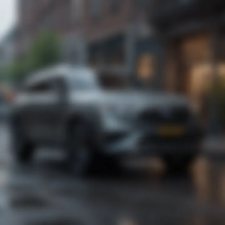 Infographic illustrating market trends of edge SUVs