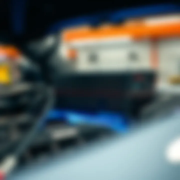 Power Inverter Installation Process Installation process of a power inverter in a vehicle