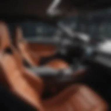 High-Tech Interior of the Toyota Supra Interior view highlighting the advanced technology and comfort in the Supra