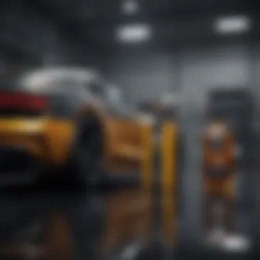 Top Car Wax Products Reviewed Comparison of various car wax products displayed on a sleek automobile.
