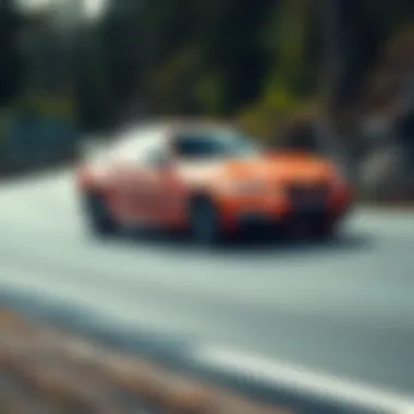 Performance Dynamics of BMW 230 Coupe BMW 230 Coupe in action on a winding road