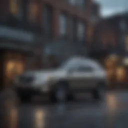 Exterior view of the Buick Envoy showcasing its sleek design