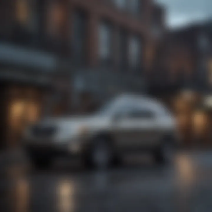 Exterior view of the Buick Envoy showcasing its sleek design