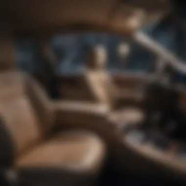 Interior Comfort and Technology of the Buick Envoy Interior layout of the Buick Envoy highlighting comfort and technology