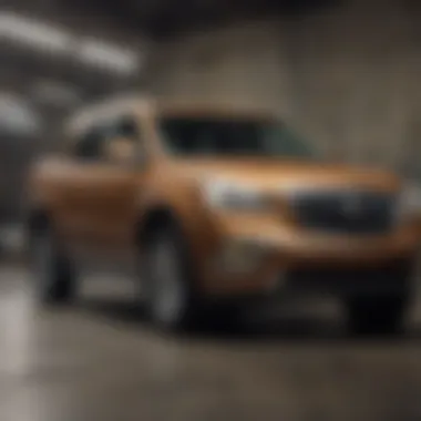 Safety features overview of the Buick Envoy in action