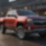 Chevrolet half ton diesel pickup showcasing sleek exterior design