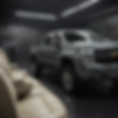 Interior showcasing advanced technology and comfort features