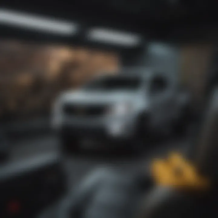 Interior of the Chevrolet Colorado RS highlighting advanced technology features.