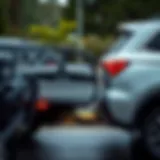 Collapsible cargo carrier attached to a vehicle