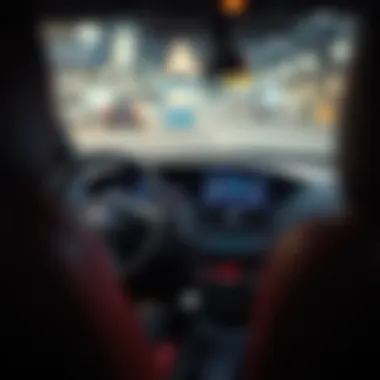 Advanced Technology in the 2002 WRX Interior Interior dashboard of the 2002 Subaru WRX displaying advanced technology features