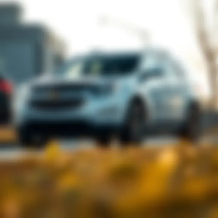 Sleek exterior design of the 2017 Chevrolet Equinox