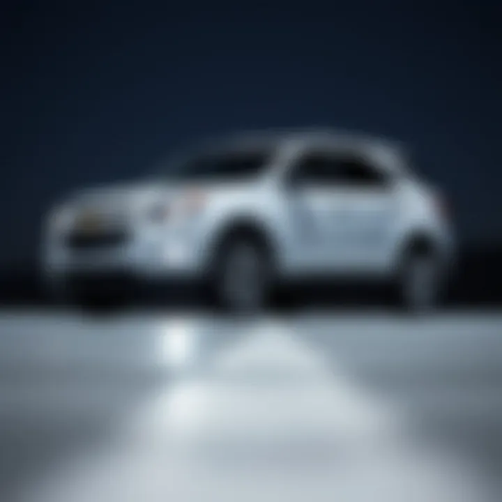 Performance metrics comparison of the 2017 Chevrolet Equinox
