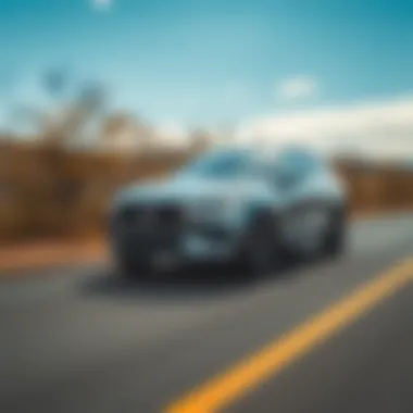 2018 Volvo XC70 in action demonstrating its performance on the road