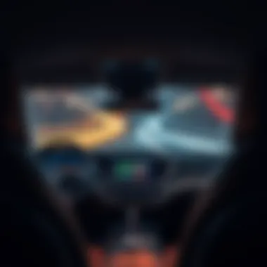 Advanced Technology in the 2020 Hyundai Santa Fe Interior dashboard of the Hyundai Santa Fe highlighting technology features