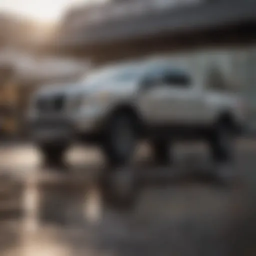 Exterior view of 2018 Nissan Titan XD Diesel
