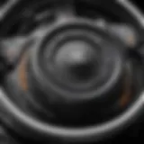 Detailed view of Honda Civic Si automatic transmission components