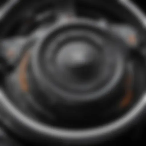 Detailed view of Honda Civic Si automatic transmission components