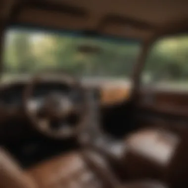 Luxurious Interior Features of the Jeep Wagoneer Interior of Jeep Wagoneer with luxurious features