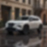 Exterior view of the 2022 Nissan Rogue showcasing its sleek lines and modern design