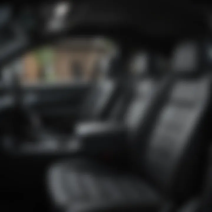 Interior cabin of the 2022 Nissan Rogue highlighting advanced technology and comfort features