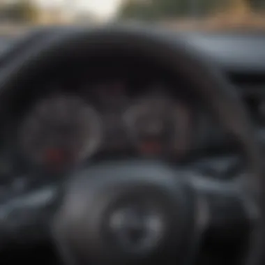 Performance metrics display on the dashboard of the 2022 Nissan Rogue during a drive