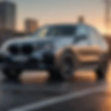Powerful engine performance of the 2022 BMW X5 SUV