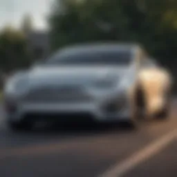 Tesla S Series showcasing aerodynamic design
