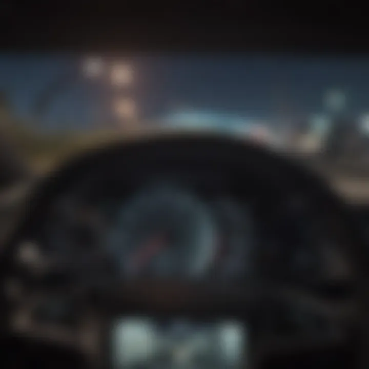 Performance metrics of Tesla S Series highlighted on a dashboard