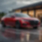 Sleek exterior design of the 2022 Honda Accord Sport SE showcasing its modern aesthetics
