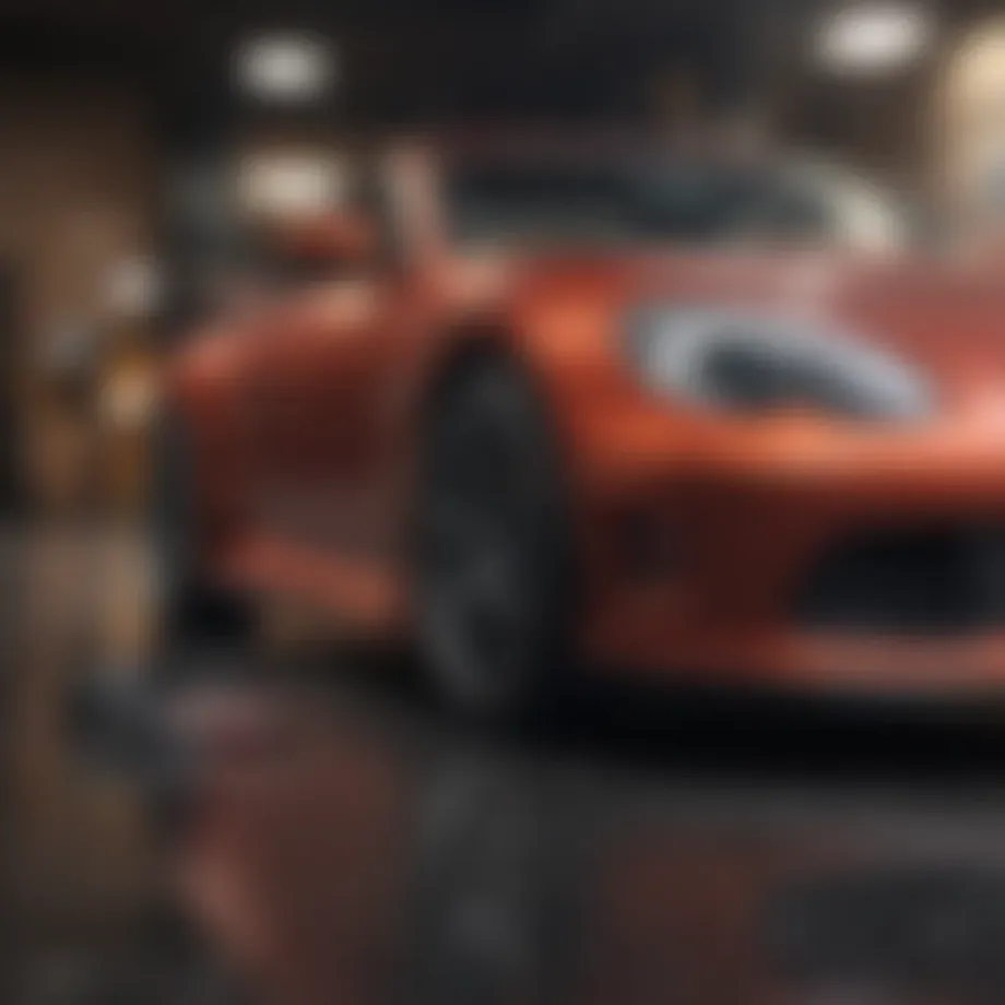 Showcase of different auto deep scratch repair kits