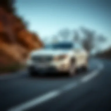 2016 Mercedes-Benz GLA250 4MATIC in action on a winding road