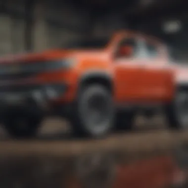 Performance metrics of the Chevy Colorado Full Size in action