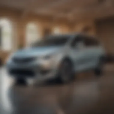 Chrysler Pacifica Hybrid demonstrating spacious interior design