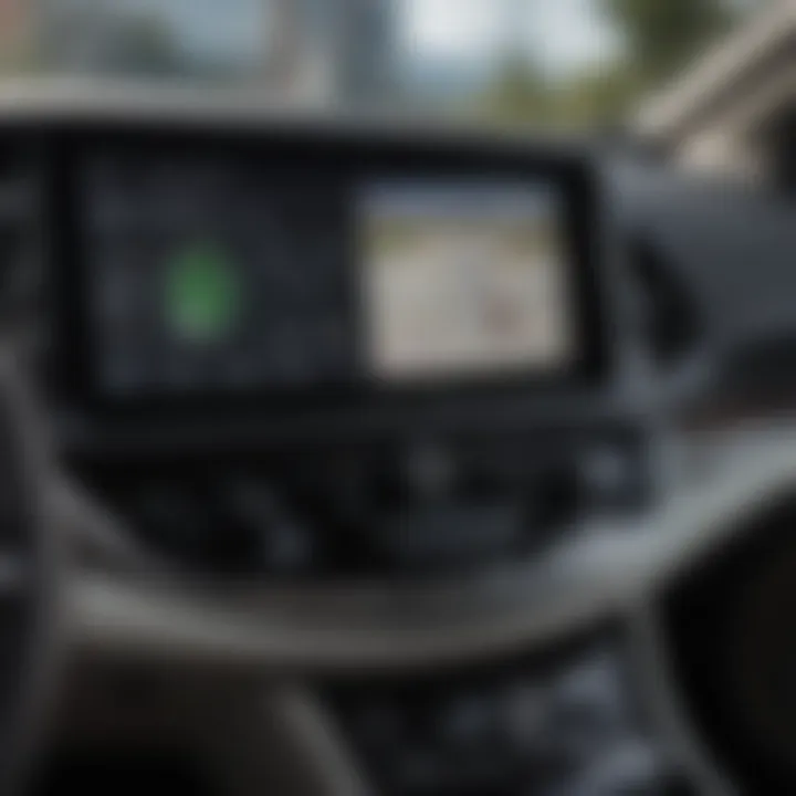 Dashboard of the 2020 Chrysler Pacifica highlighting advanced technology features